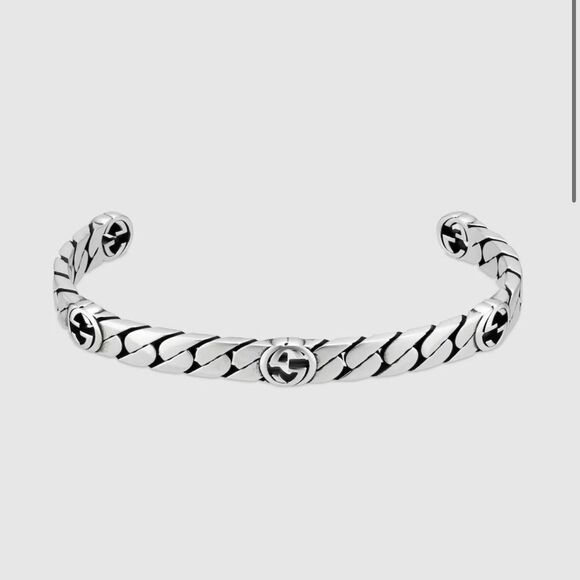 NWT GUCCI INTERLOCKING BRACELET - Picture 1 of 9